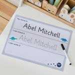 Personalised Baker Ross Dinosaur Whiteboard & Pen