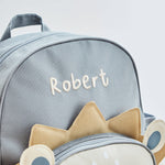Personalised Lion Medium Backpack