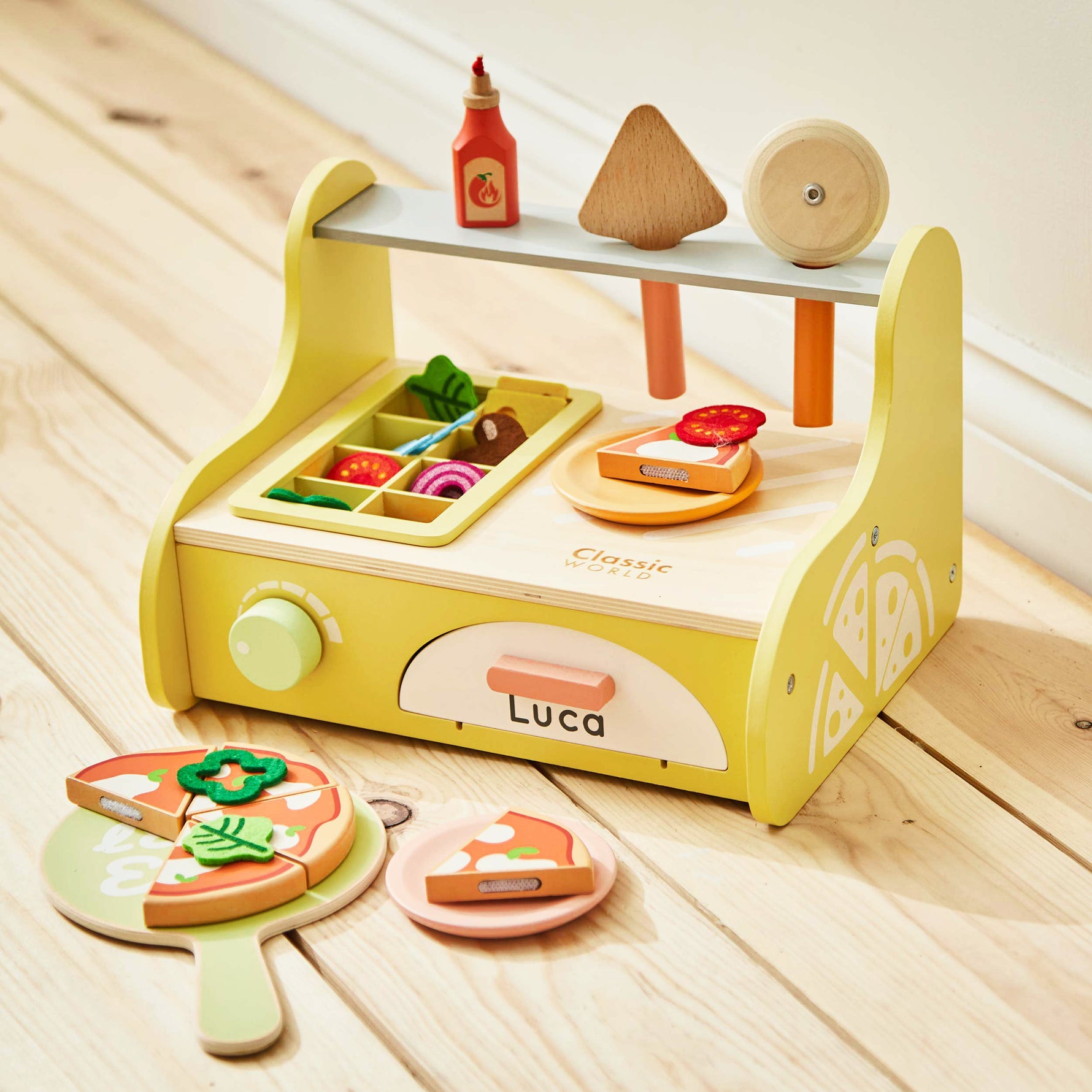 Personalised Classic World Pizza Oven 