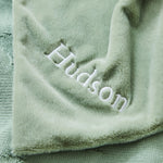 Personalised Sage Bunny Comforter 