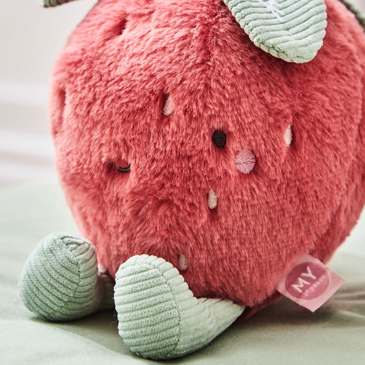 Personalised Strawberry Plush Toy 