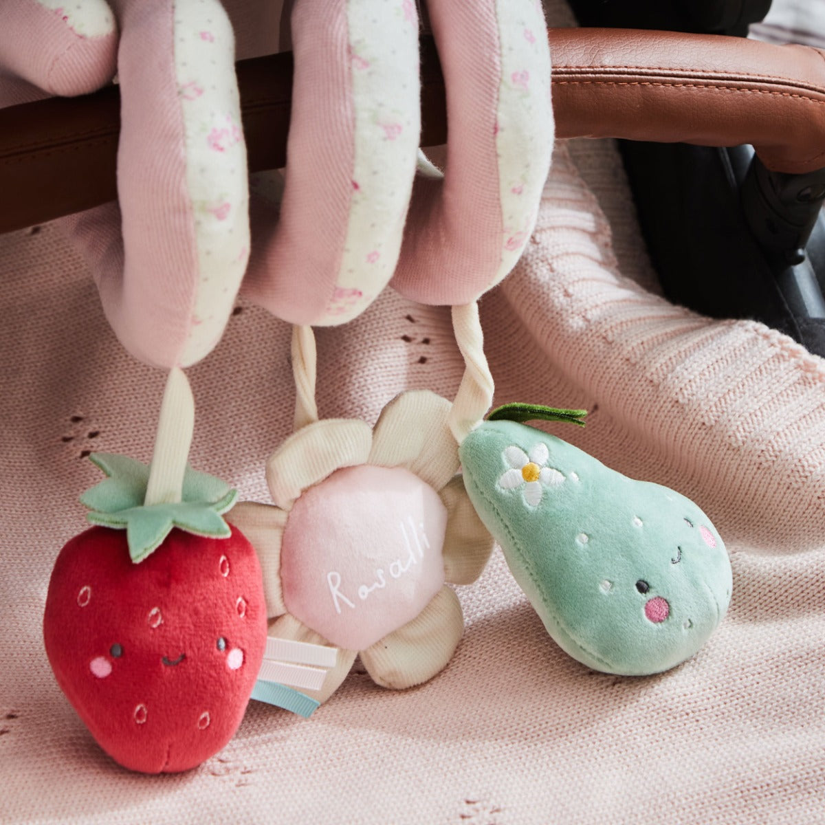 Personalised Fruit Floral Spiral Activity Toy