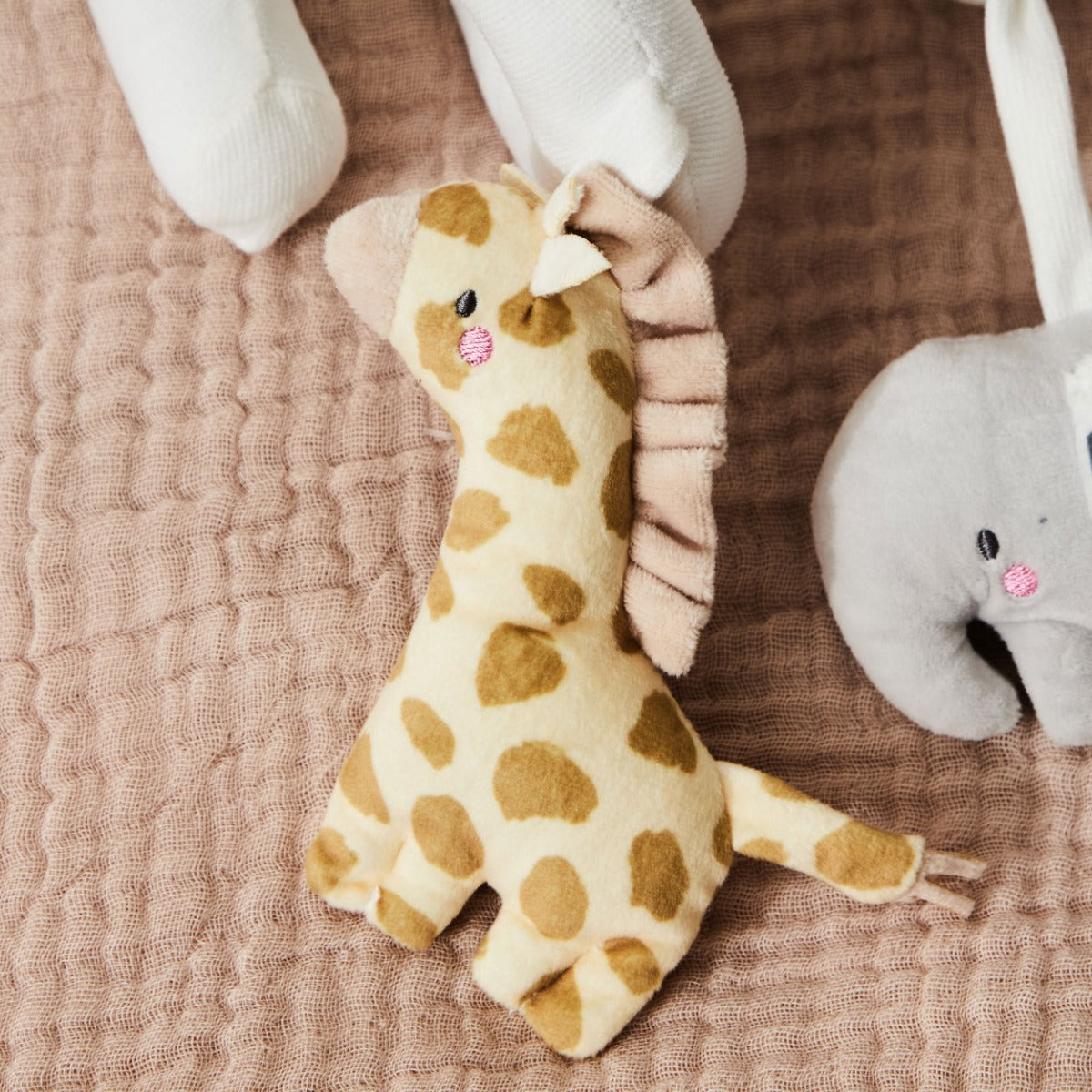 Personalised Safari Animal Spiral Toy 