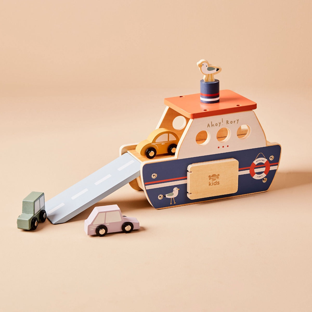 Personalised Just Bee Kids Ferry Wooden Play Set FSC®