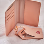 Personalised Berry Sweet Baby Passport Holder & Luggage Tag Set