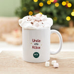 Personalised First Christmas As My Uncle Mug
