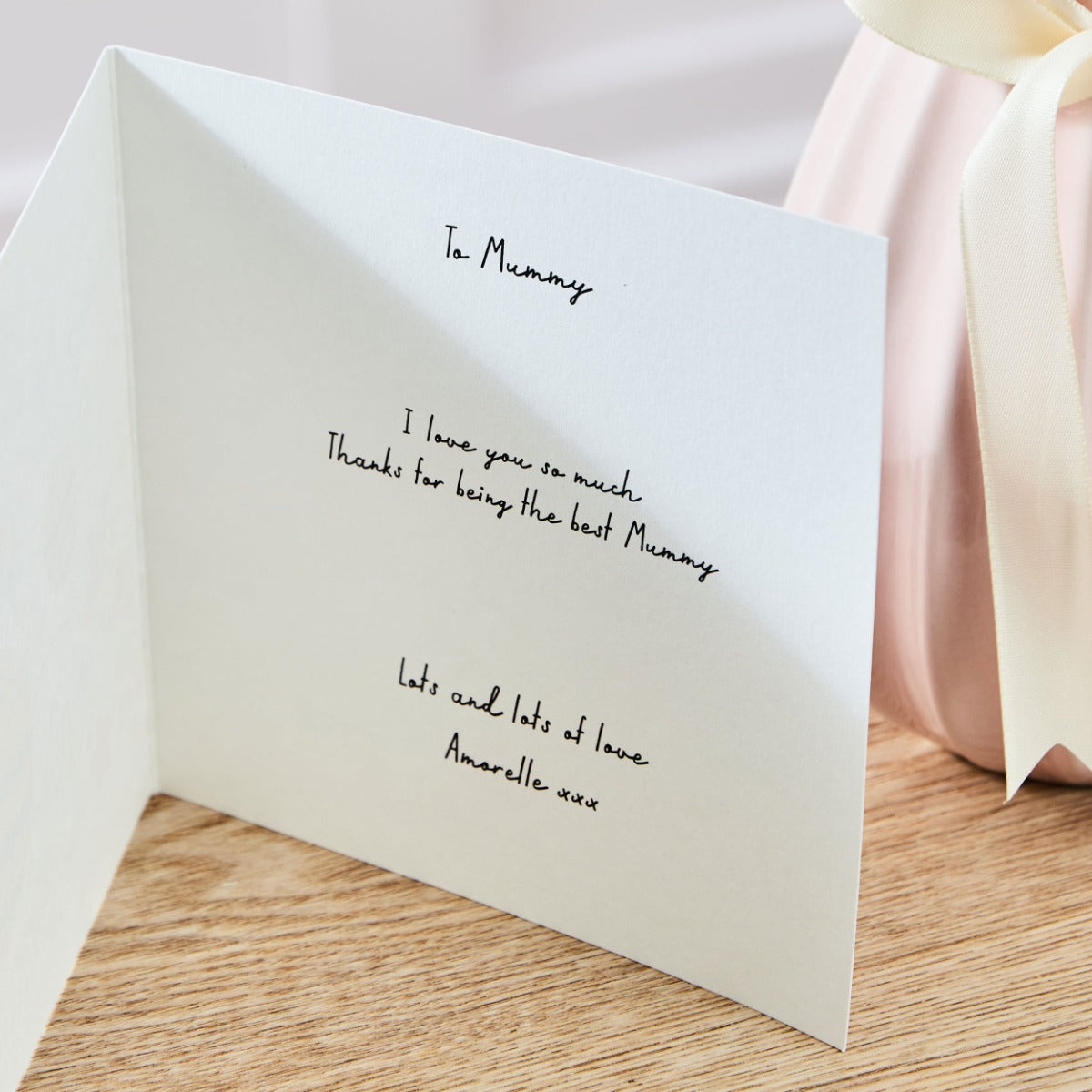 Personalised Happy Mother's Day To My Bee-utiful Mummy Greeting Card