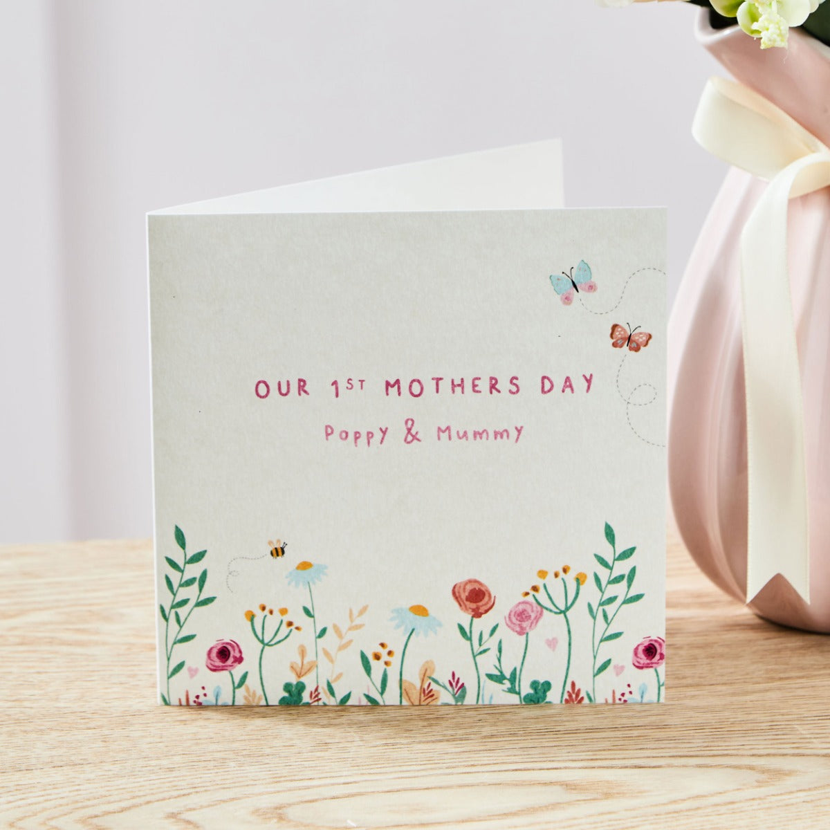 Personalised Our 1st Mother's Day Greeting Card