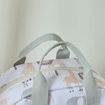 Personalised Neutral Safari Medium Backpack