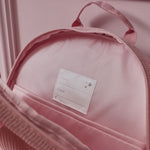 Personalised Rainbow Large Pink Cord Backpack