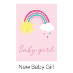 'New Baby Girl' Card