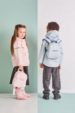 Personalised Pink Spot Welly Boots
