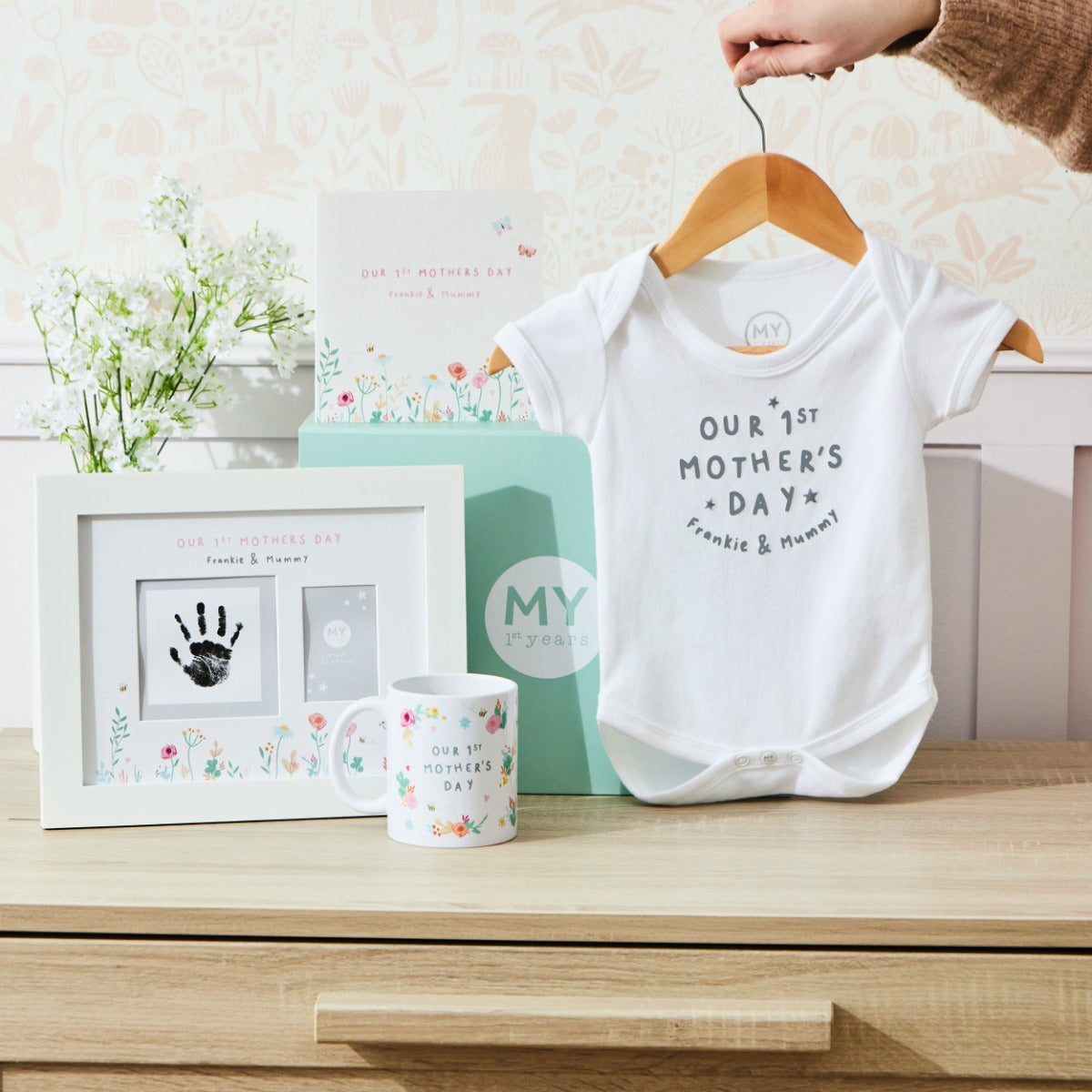 Personalised Our 1st Mother's Day Keepsake Gift Set