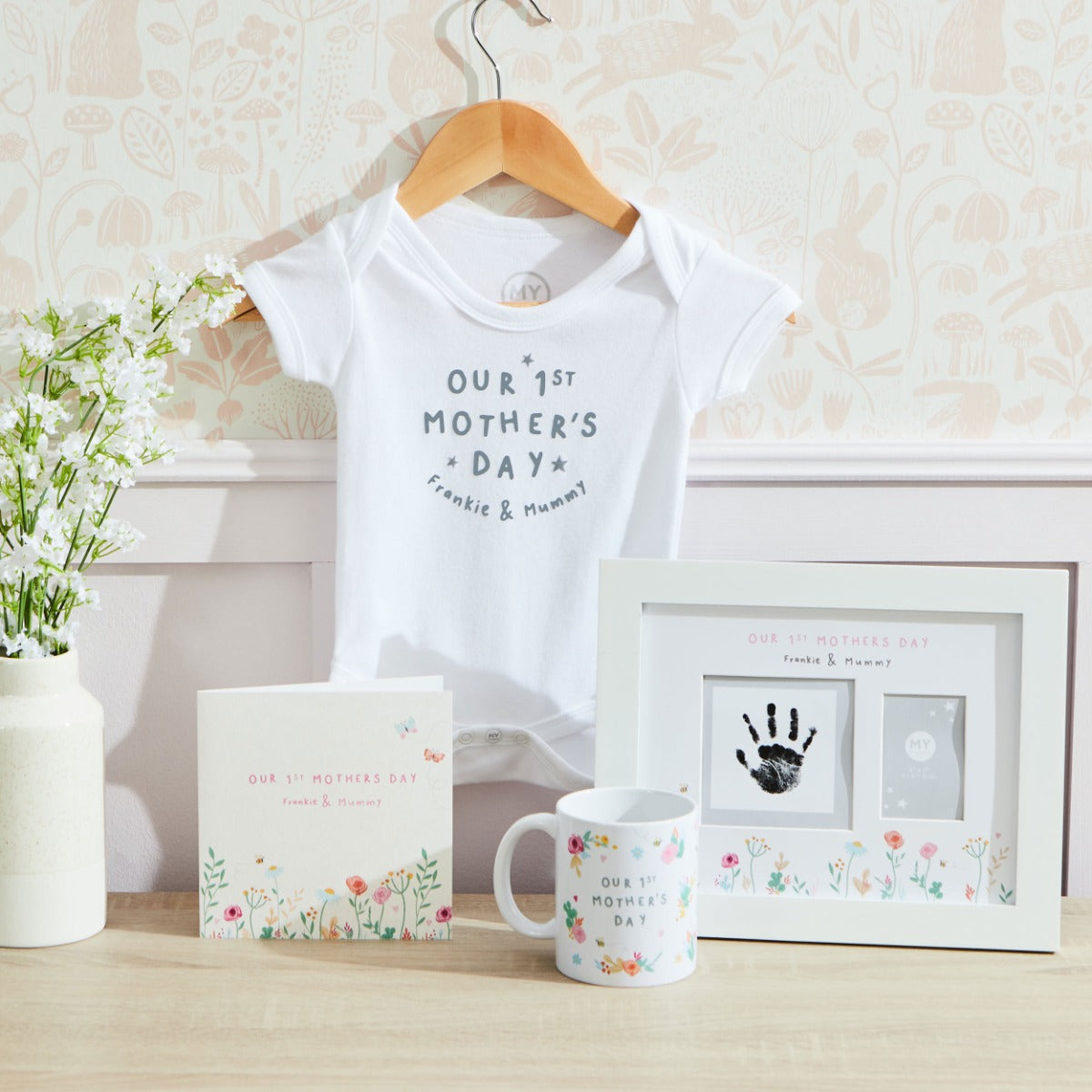 Personalised Our 1st Mother's Day Keepsake Gift Set