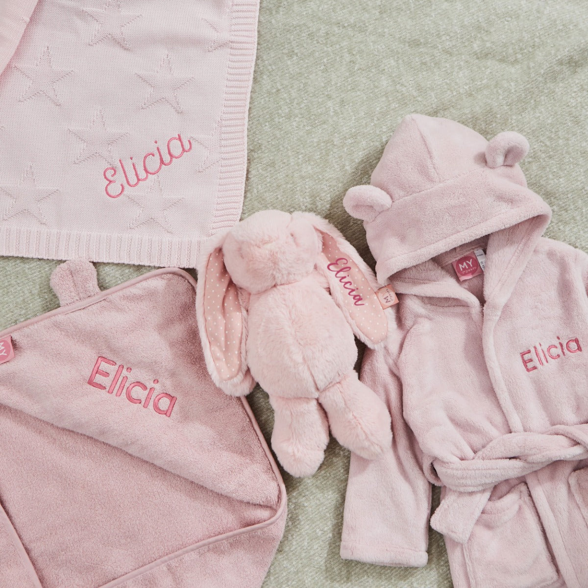 Personalised Pink Bedtime Essentials Gift Set