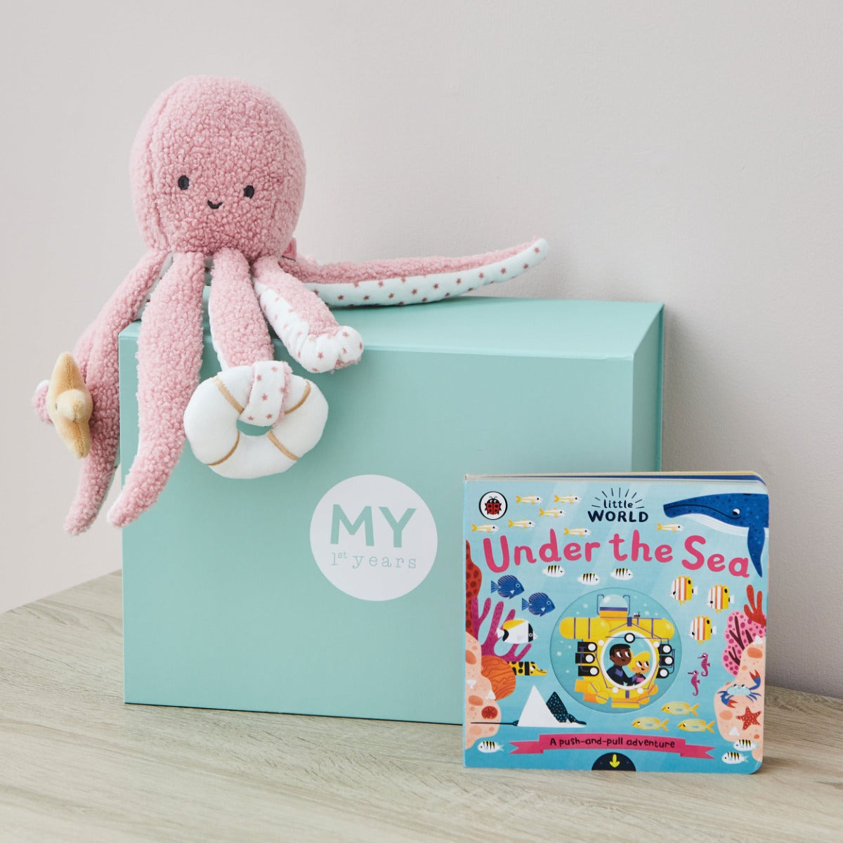 Personalised Under the Sea Read & Cuddle Gift Set