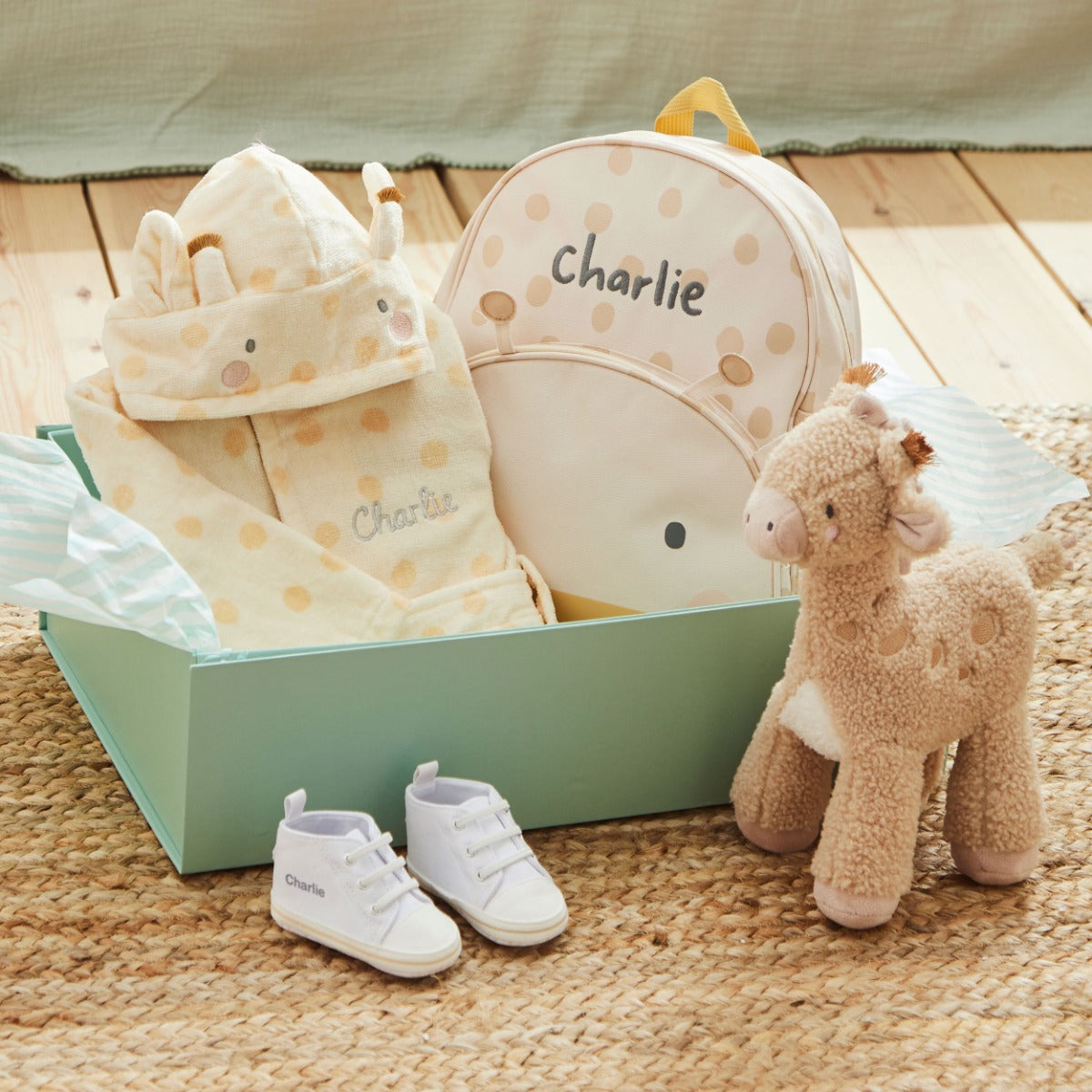 Personalised Best Of Giraffe Gift Set 