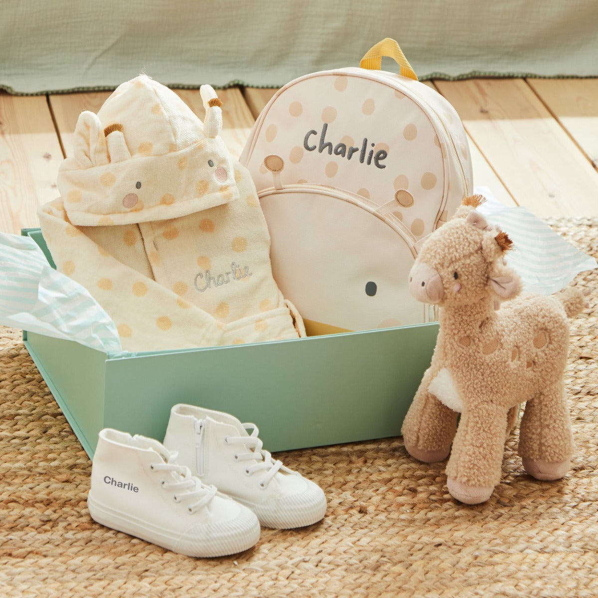 Personalised Best Of Giraffe Gift Set 