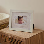 Personalised Pink Dove Christening Frame