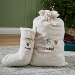 Personalised Borg Christmas Sack & Stocking Set