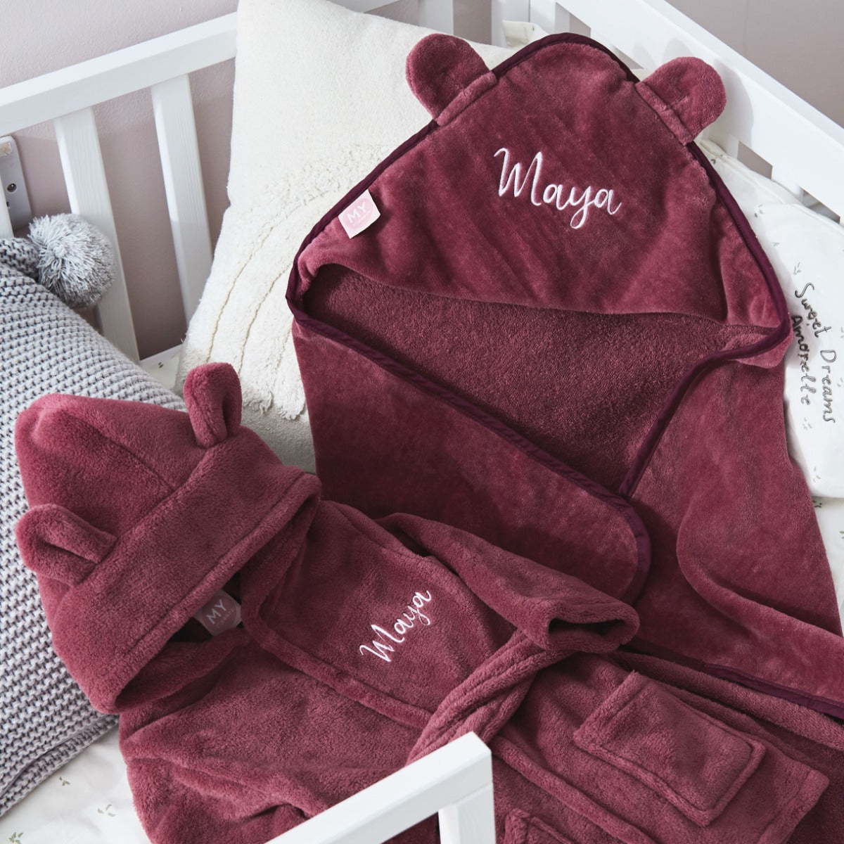Personalised Berry Splash and Snuggle Gift Set