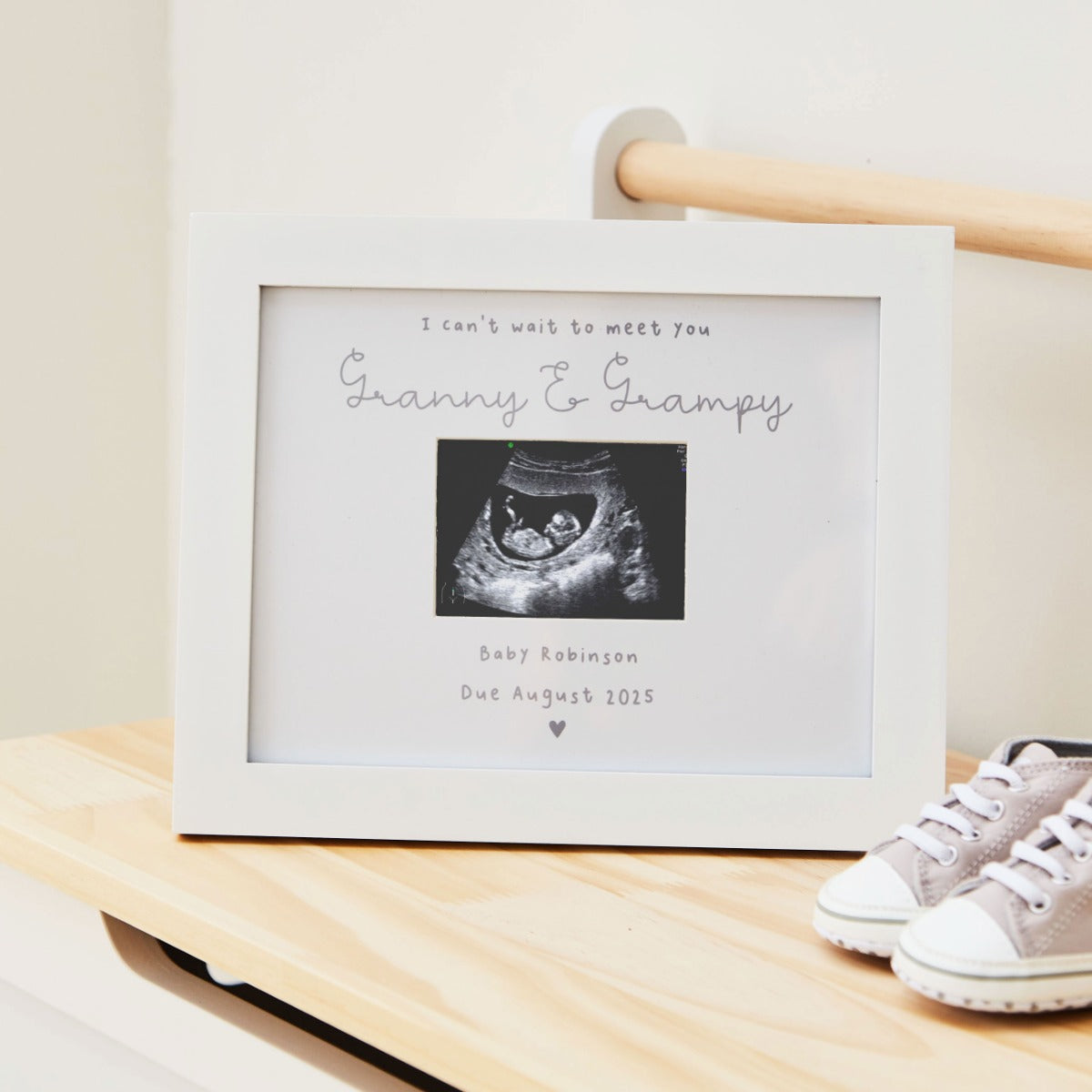 Personalised I Can’t Wait to Meet You Photo Frame