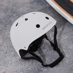 Personalised White Banwood Scooter and Helmet Set