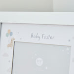 Personalised Born In 2026 Animal Photo Frame