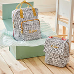 Personalised Mini Mono Backpack & Lunch Bag Set