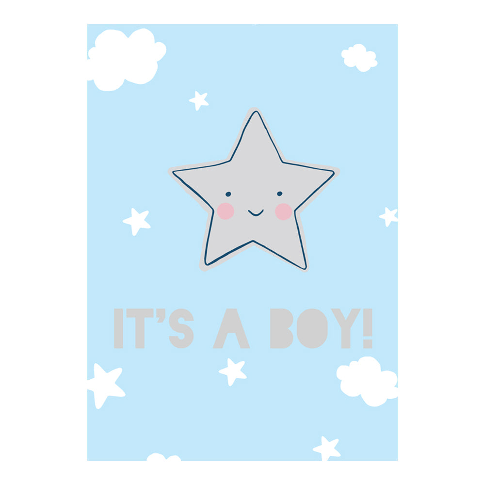 'New Baby Boy' Card