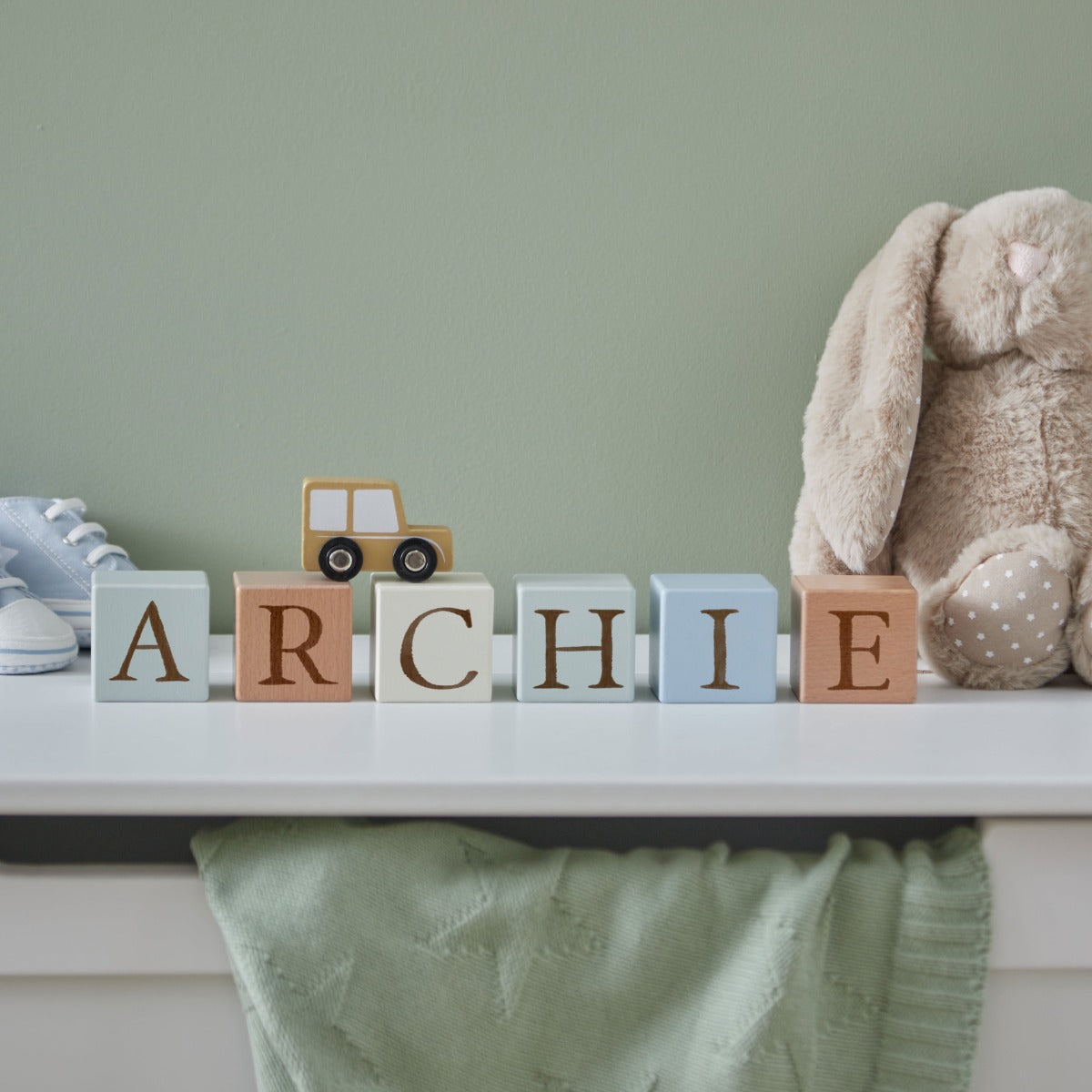 Personalised Baby Name Blocks 
