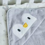Personalised Penguin Hooded Towel