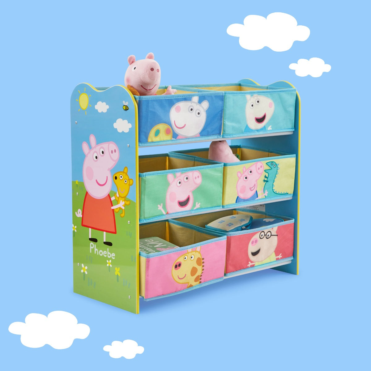 Personalised Peppa Pig Storage Unit