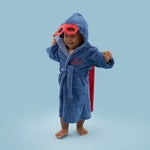Personalised Super Hero Robe with Mask Model