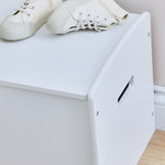Personalised Large White Star Design Toy Box FSC®