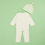 Personalised Embroidered Little Lamb Jersey Outfit Set (3 piece)