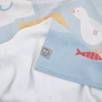 Personalised Colourful Hopscotch Print Beach Towel