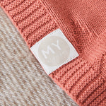 Personalised Pumpkin Star Jacquard Blanket