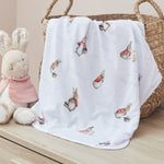 Personalised Flopsy™ Bunny Jersey Blanket