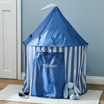 Personalised Kids Concept Blue Stripe Play Tent 