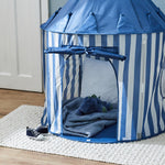 Personalised Kids Concept Blue Stripe Play Tent 