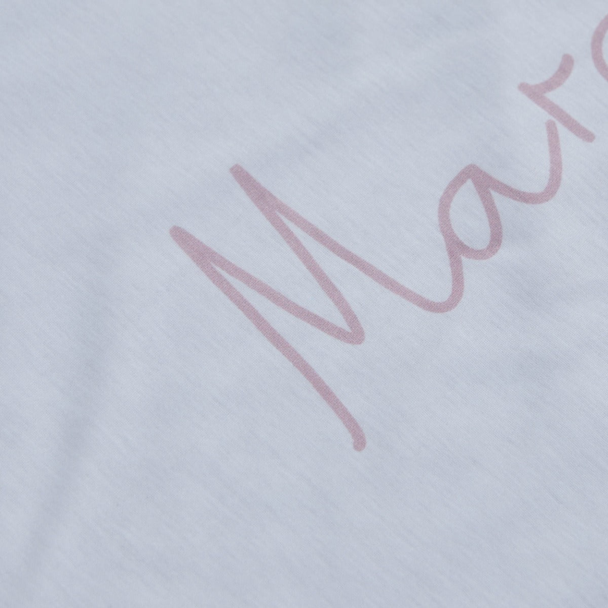 Personalised Sweet Pink Flower Jersey Blanket
