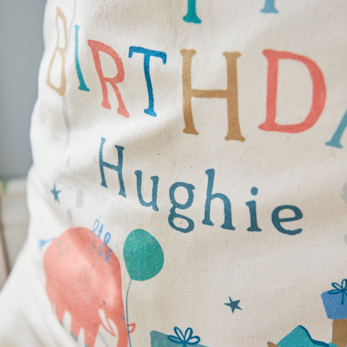 Personalised Dinosaur Birthday Sack