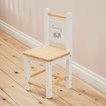 Personalised Born To Be Loved Elephant Wooden Chair FSC®