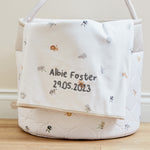 Personalised Safari Animal Jersey Blanket