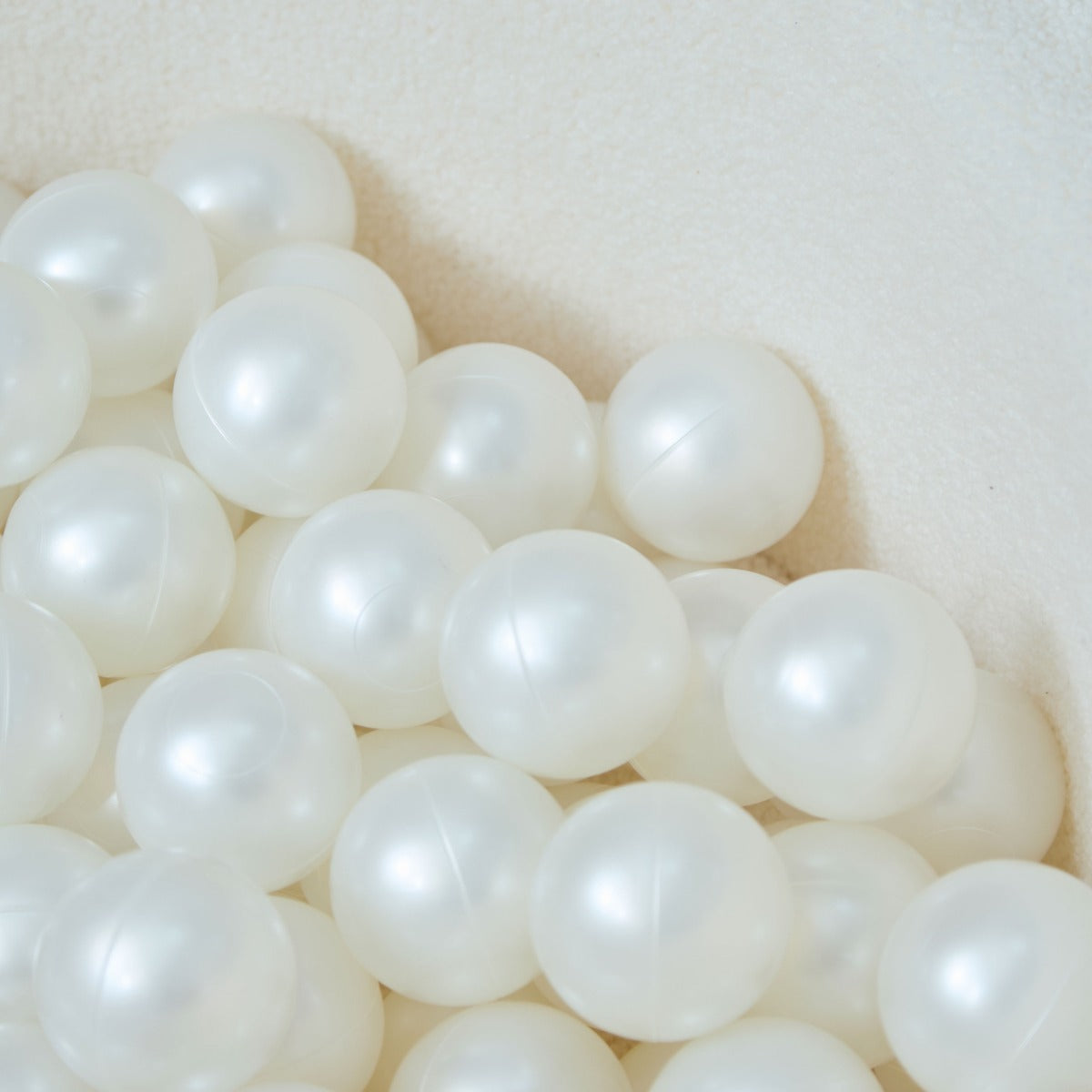 Personalised Cream Teddy Ball Pit 