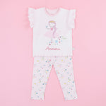 Personalised Children’s Pink Princess Pyjamas Set