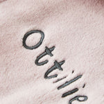 Personalised Pink Leopard Face Fleece Robe 