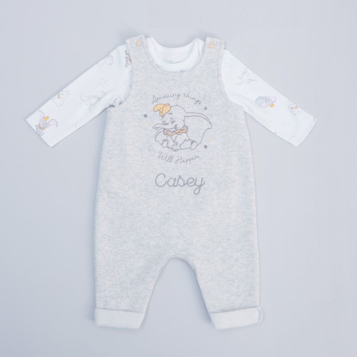  Personalised Disney Dumbo Baby Outfit Set