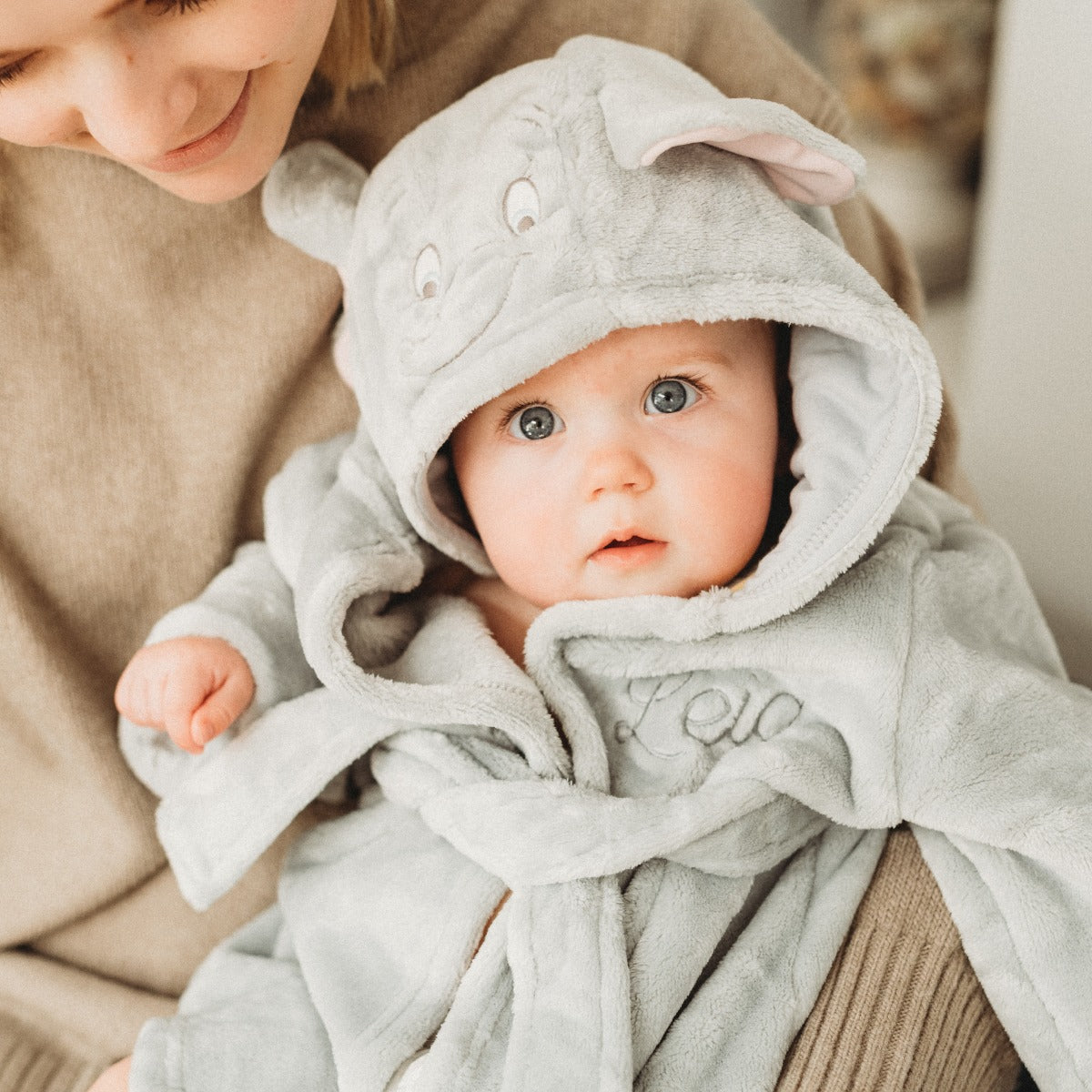 Personalised Disney Dumbo Fleece Dressing Gown